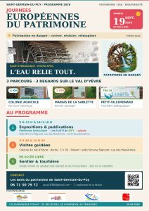 Lire la suite à propos de l’article Journées Européennes du Patrimoine à Saint-Germain-du-Puy
